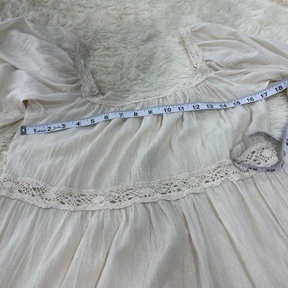 Jen's Pirate Booty Cream Kids Dress - Picture 11 of 13